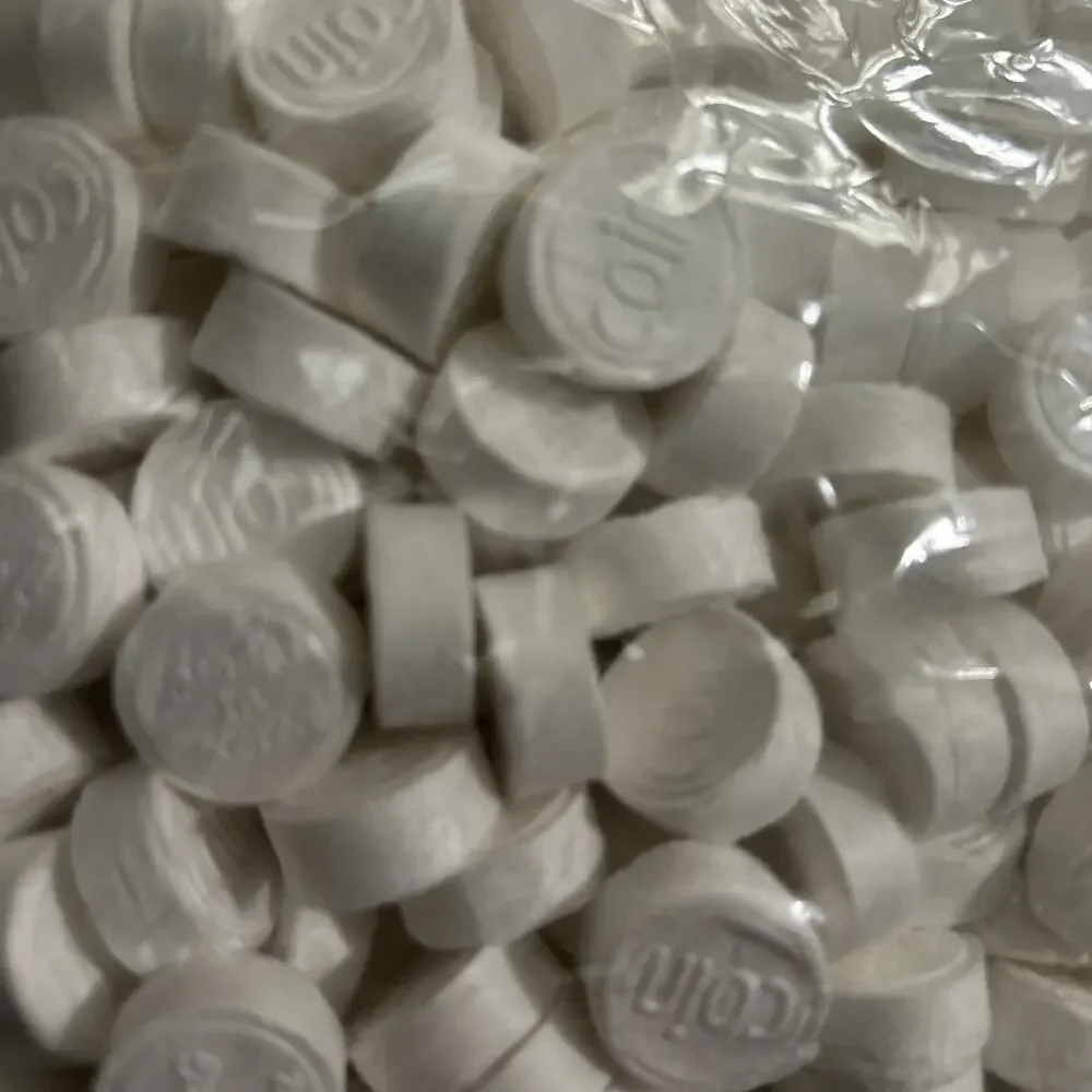 Compressed Coin Tissue 500pc Bulk Poly Bag & Case - Made In Korea New
